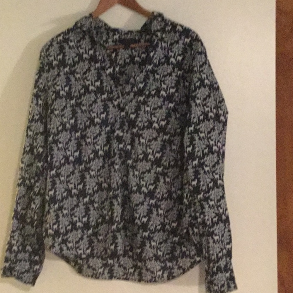 Jcrew, pullover blouse, size 16(fits 14)